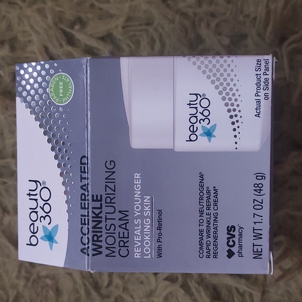 Accelerated wrinkle moisture cream